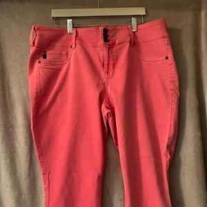 Nice pink color Torrid jean.